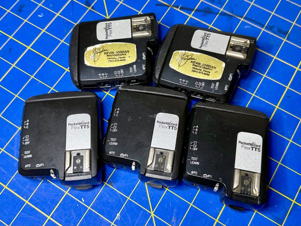 PocketWizard Wireless Flash/Camera Trigger Kit NIKON Flex TT5 Mini TT1 AC3