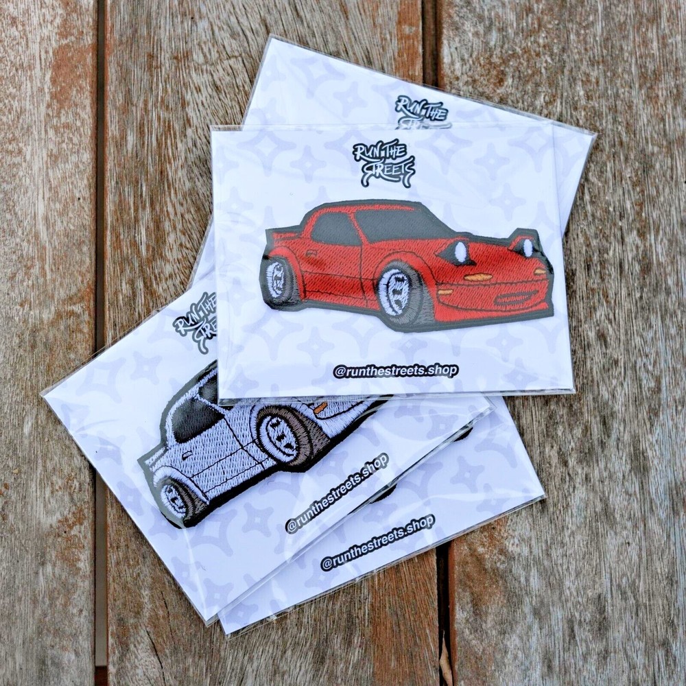 Custom Mazda Miata MX-5 NA JDM Embroidered Patch