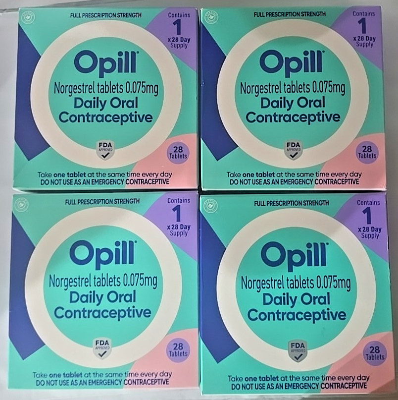 Opill Daily Oral Contraceptive 4x28day Supply 112 count (08/2026)