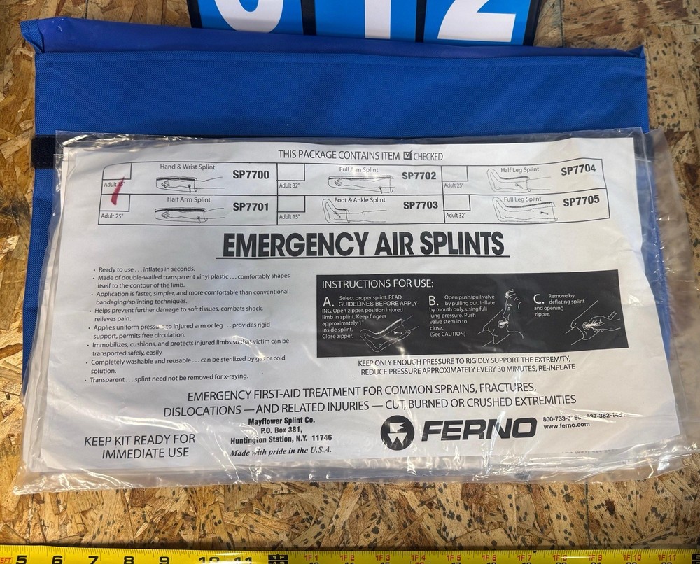 FERNO EMERGENCY AIR SPLIT BAG