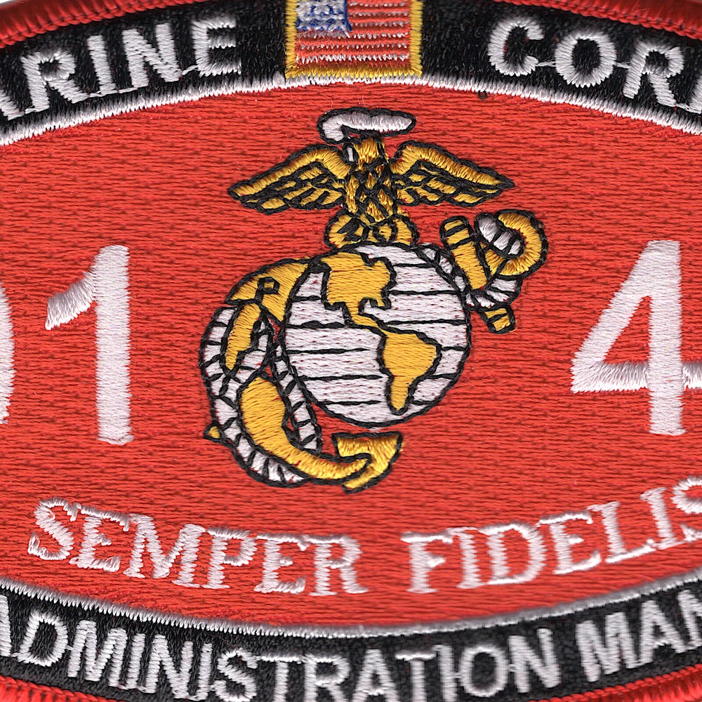 0141 Administration Man MOS Patch