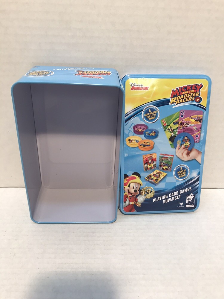 EMPTY Mickey Mouse Disney Metal Tin Storage