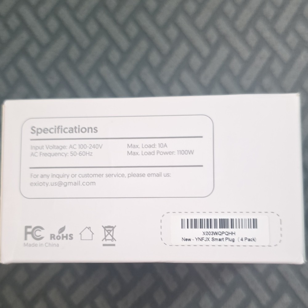 Alexa Compatible Smart Plugs 4 Pack
