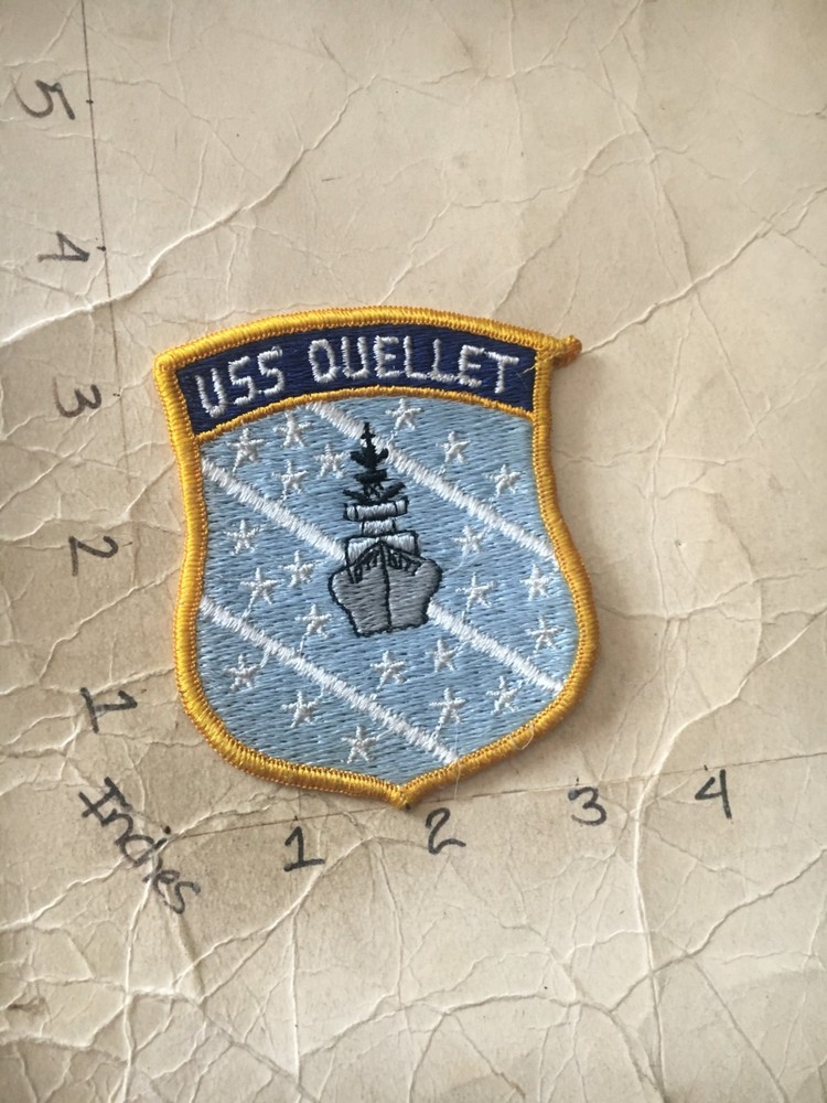 US Navy USS Ouellet FF-1077 patch 9/15/25