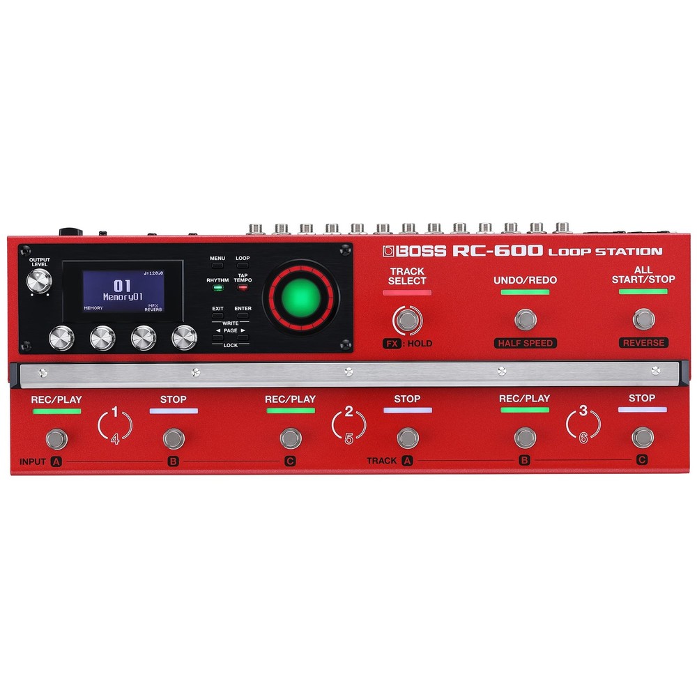 BOSS RC-600 Loop Station Multifunctional Looper Floor Type 6 Tracks 200 Built-in