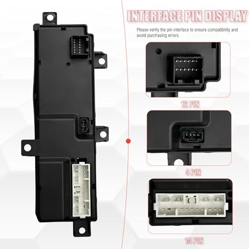 55196389AB Master Power Window Switch Driver Side Compatible with Grand