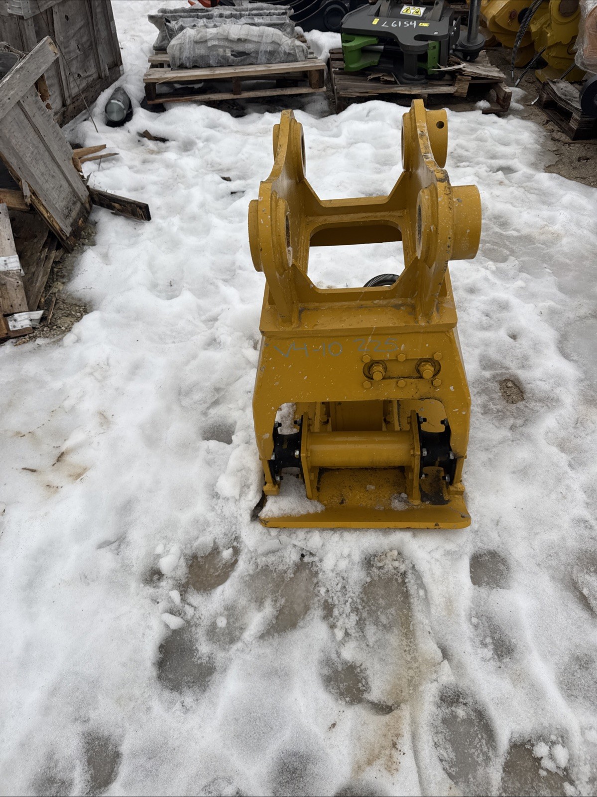 Cat 312 Excavator Plate Compactor Hydraulic New 65 Mm Pin