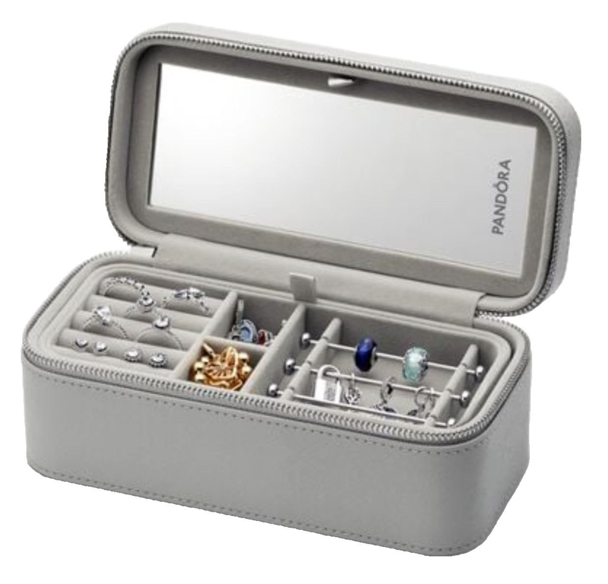 Authentic NEW BOX Pandora Grey Small Jewelry Box A012