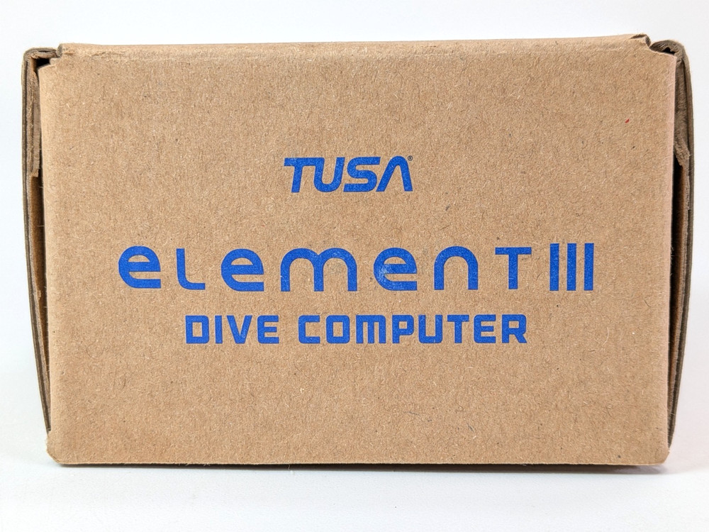 Tusa Element III Scuba Dive Computer Module Nitrox Compatible Backlit Display 3