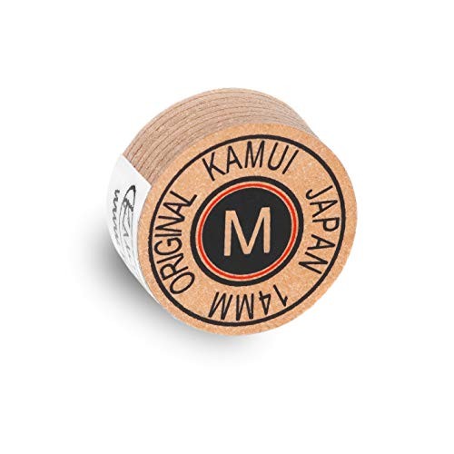 Original Laminated Pool Billiard CUE TIP - 1 pc (Medium, 14 mm)