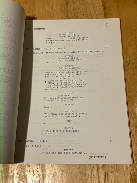 MISSION: IMPOSSIBLE TV Script Nicole FIRST DRAFT PRE-PRODUCTION ONLY 01/12/69