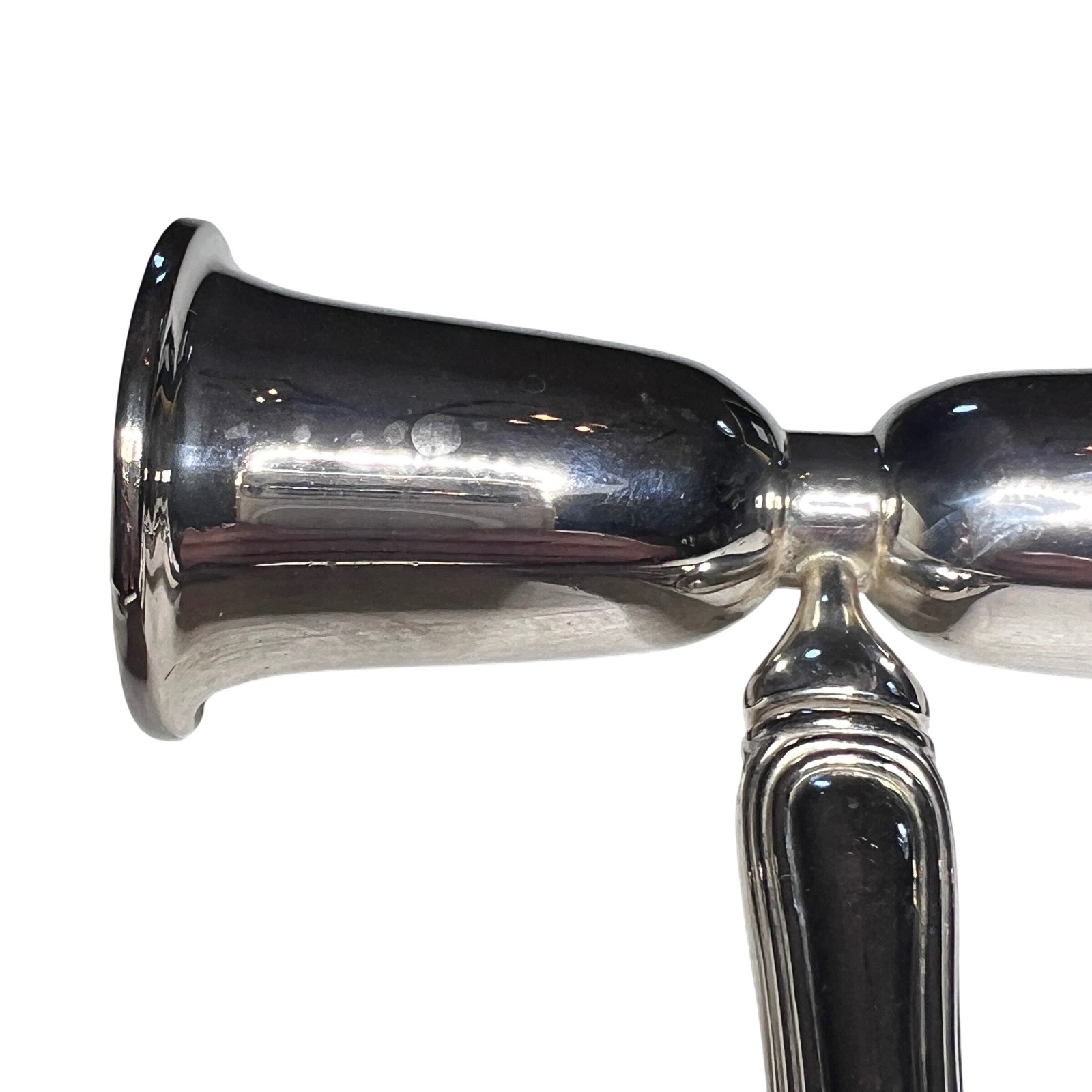 Wallace Silversmiths Silverplate Handled Double Cocktail Jigger Bartender Tool