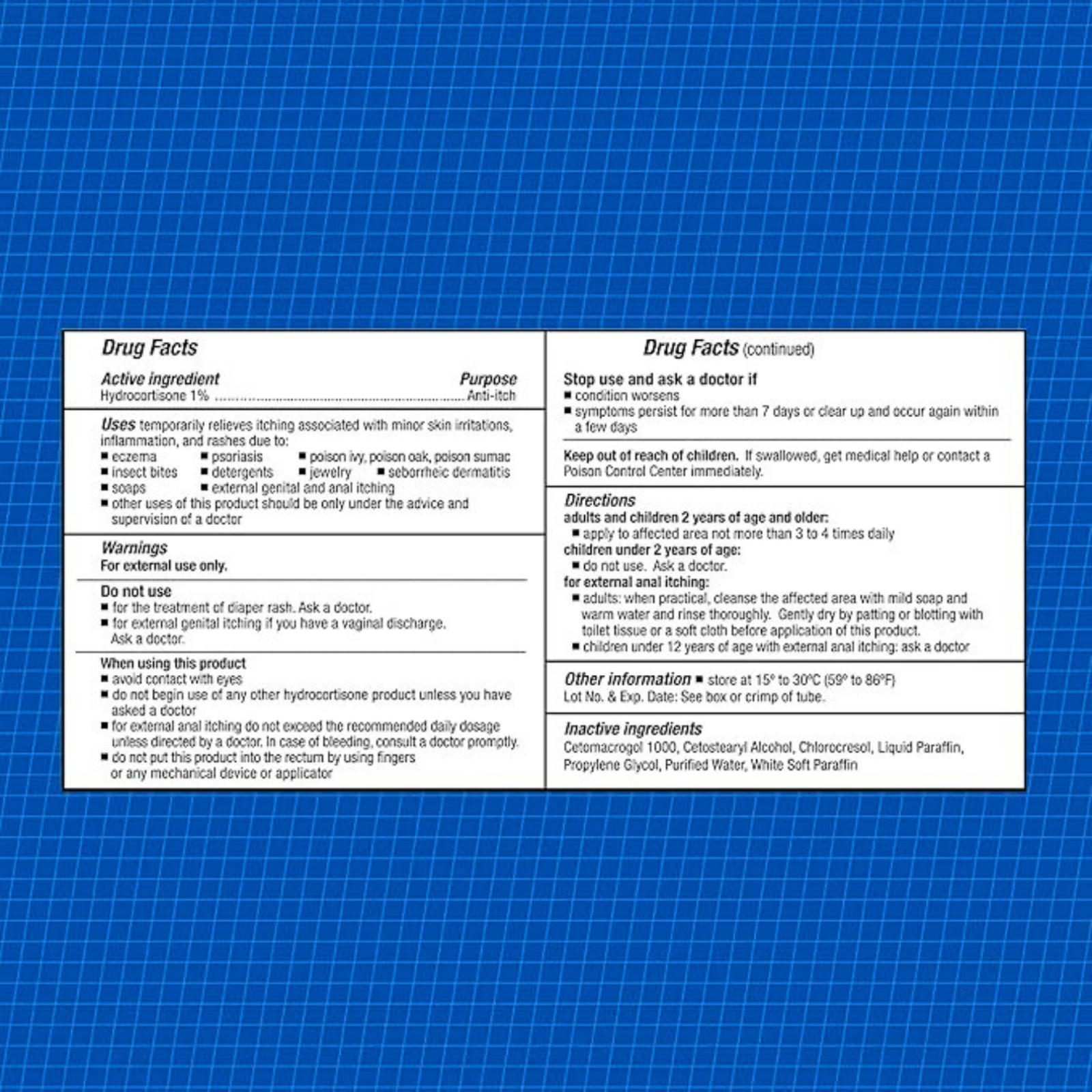 Hydrocortisone cream 1, 3oz Tube (Pack of 3), Maximum Strength Anti-Itch Cream