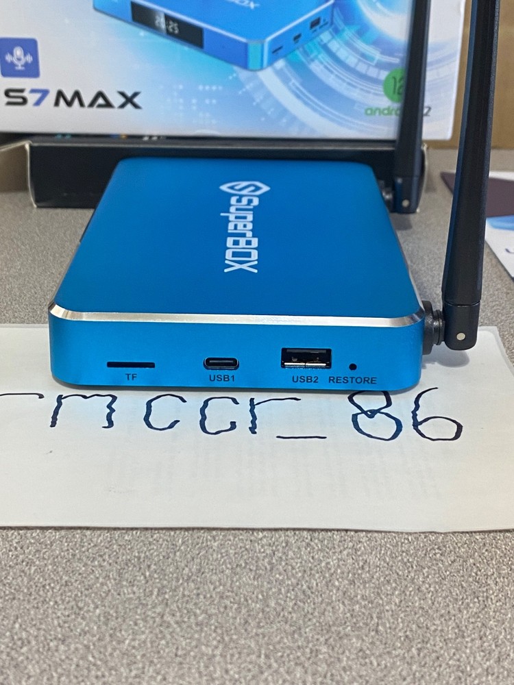 New SuperBOX S7 Max - 7 Day Time Shift Android Streaming - Same Day Sipping