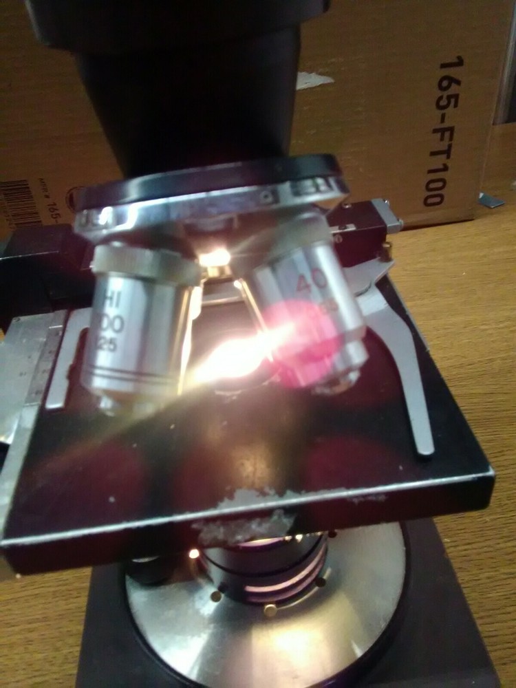 Swift 741832 Illuminating Binocular Microscope with 4 Objectives (C3)