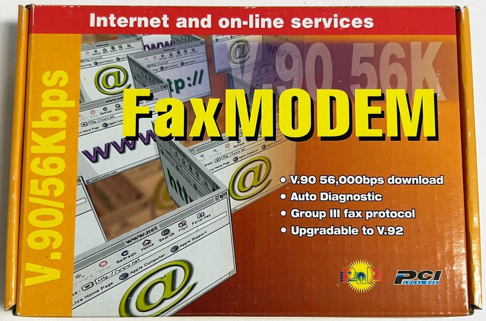 V.90/56Kbps Fax Modem Internal PCI