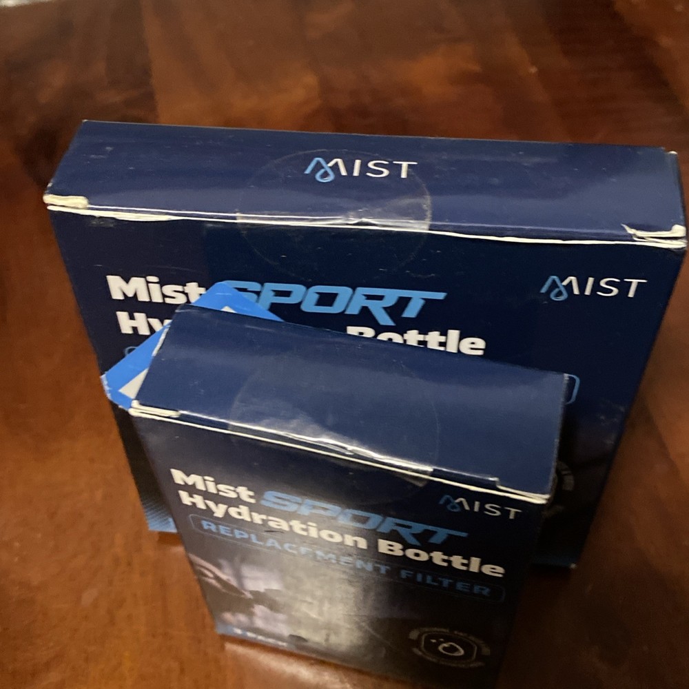 Mist Sports Hydration Bottle Replacement Filters 8 Count Total