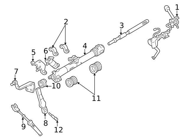 Genuine Ford Spring 6L5Z7379A