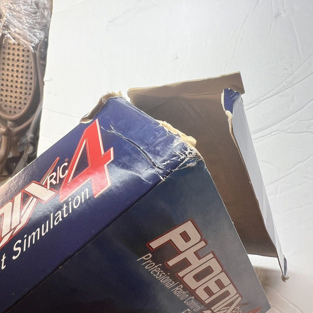 Phoenix R/C 4 Professional RC Flight Simulation 2012 EMPTY BOX ONLY DAMAGED PICS