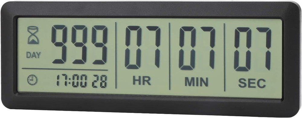 Digital Countdown Timer Upgraded Big 999 Days Count Down Clock for Events