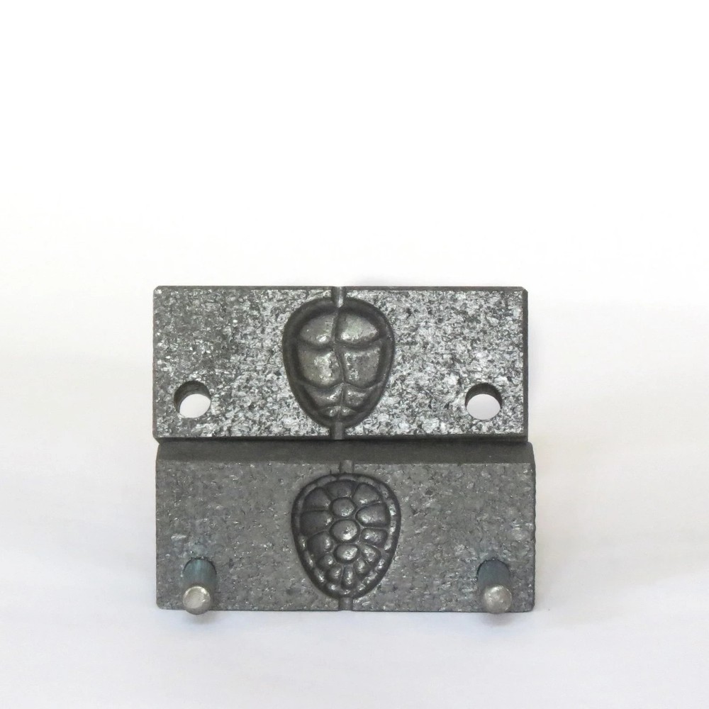 Graphite Press for Turtle Lampwork Pendant Making - Lampwork Bead Press