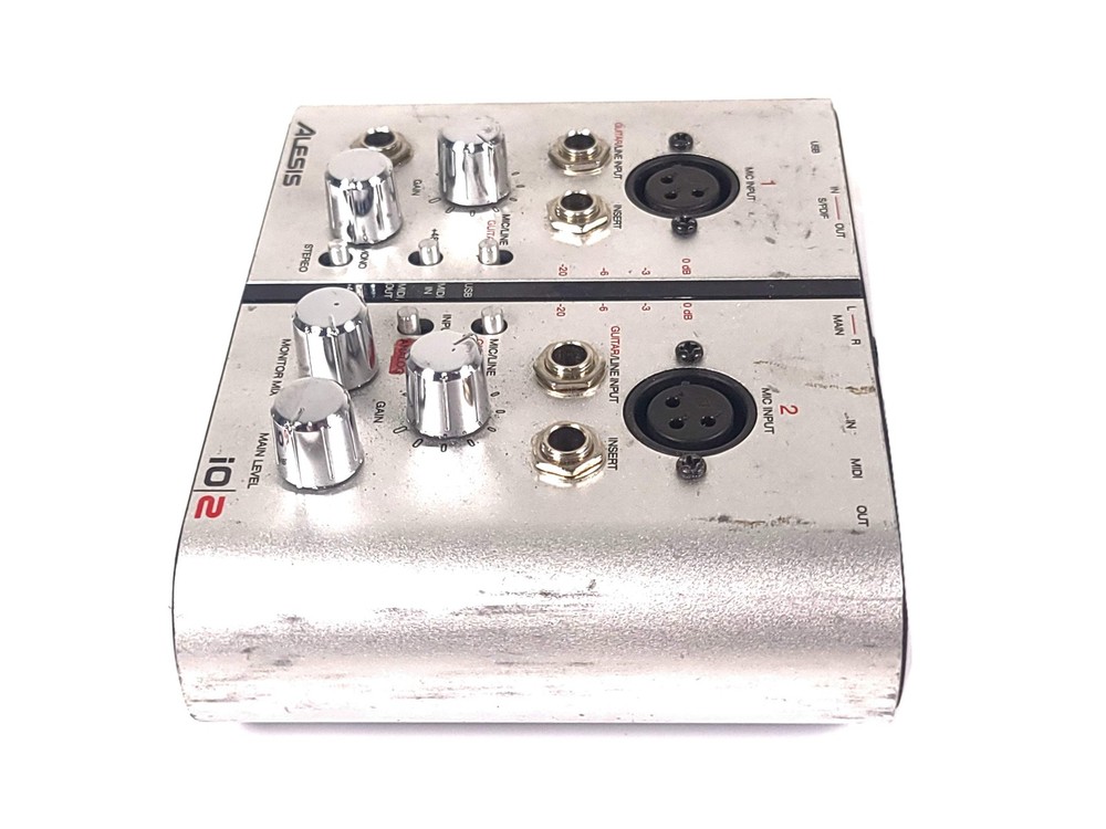 Alesis iO2 USB Audio Interface (C2018-454)