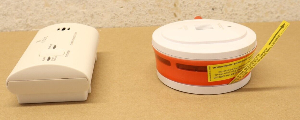 Kidde 4" Smoke Detector 10SDR & Carbon Monoxide KN-COB-LP2 2-Pack combo