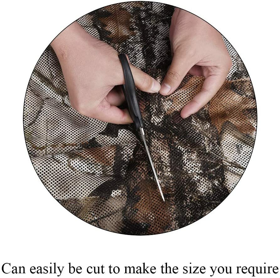 Camo Burlap Blind Material, Camo Netting Cover for Hunting Ground Tree Stands