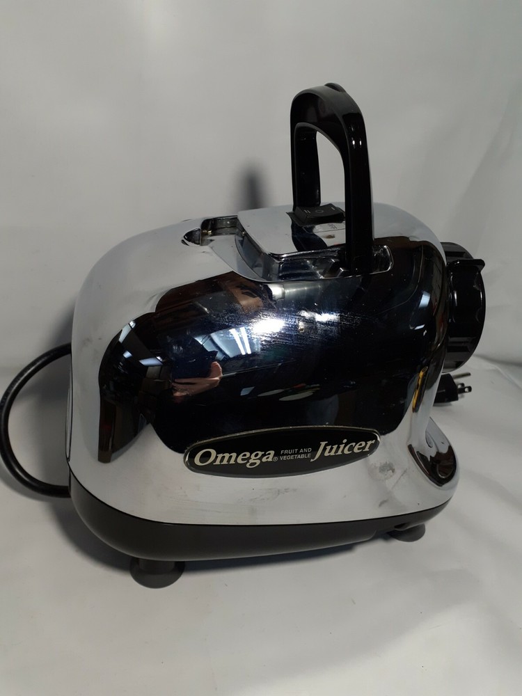 OMEGA JUICER 8005 Replacement Motor / Base Only - Genuine OEM, Silver,