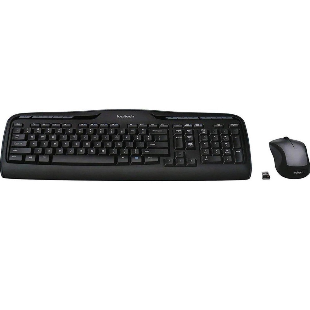 Logitech MK335 Wireless Keyboard and Mouse Combo - Black/Silver