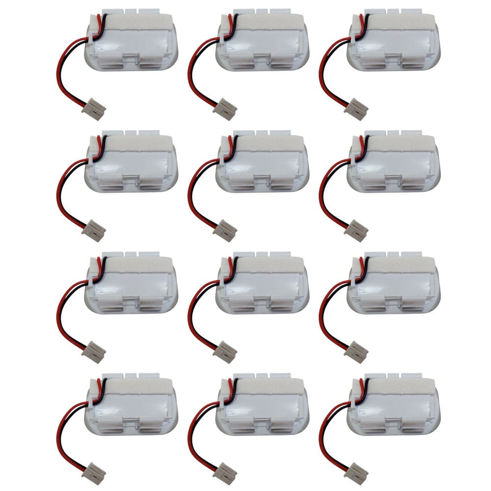 CMP W11683242 Refrigerator LED Module Light Chrome Kit 12 Pack for Whirlpool