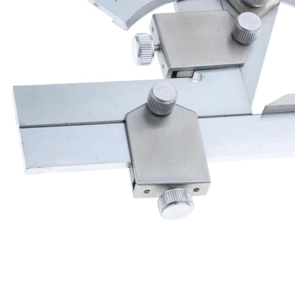 Bevel Protractor Precision Angle , Stainless with chrome finish for resistance