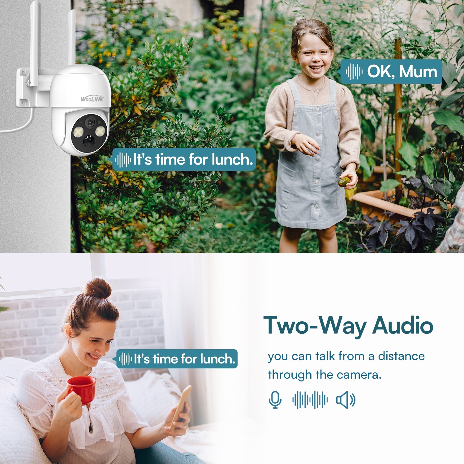 4Pcs Wireless Security Camera System Outdoor WiFi 360 Solar Battery Powered IP