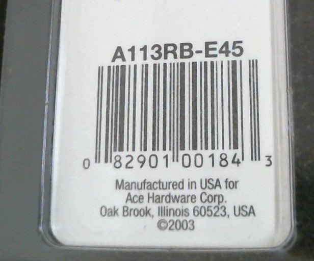 Threaded Nipple A113RB-E45, FREE SHIPPING