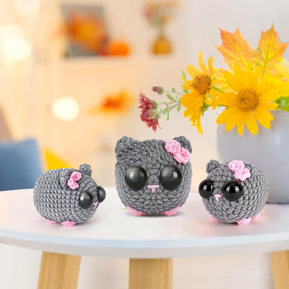 Crochet Kit for Beginners Adults & Kids w/ Step-by-Step Video Tutorials