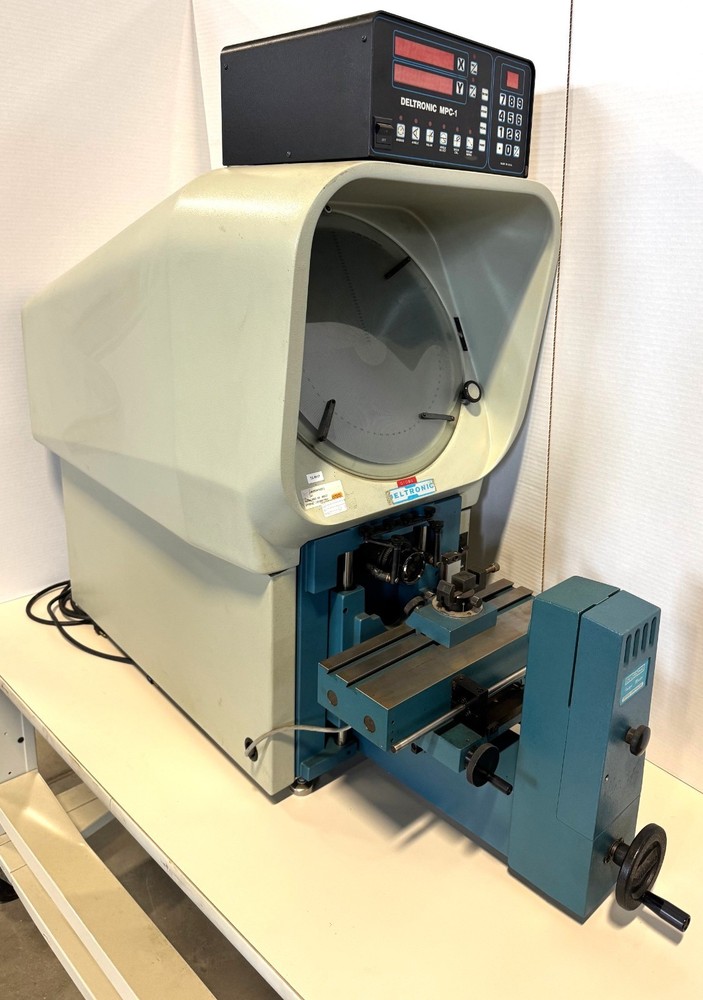 14" Deltronic Optical Comparator DH14-MPC, Surface Illumination, DRO