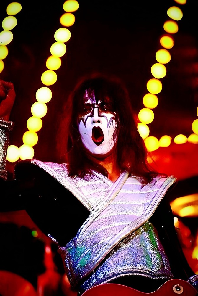 11.69x16.54 Kiss Ace Frehley Poster 1977 TX