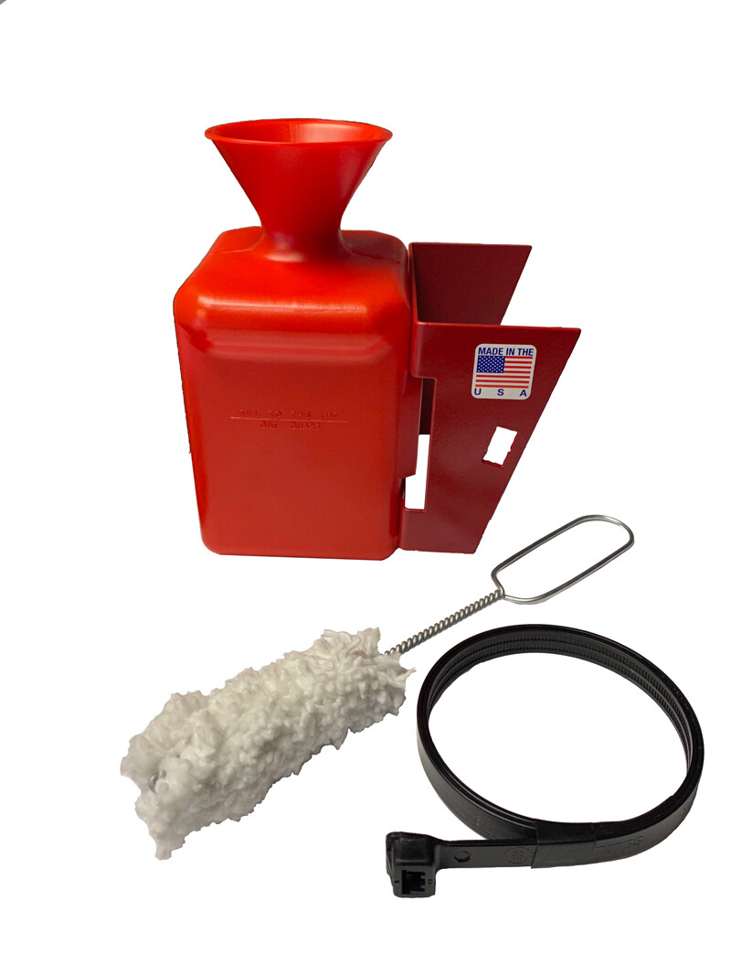 Lube Bottle Swab Mounting Bracket Kit for Tower Tire Changer Made in USA