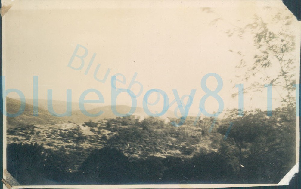 WW2 Middle East Lebanon Mountain scene From Aley photo 3x2"