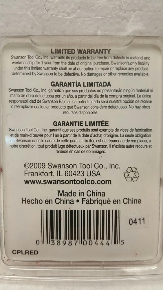 Swanson Replacement Lead Cartridges, CPLRED