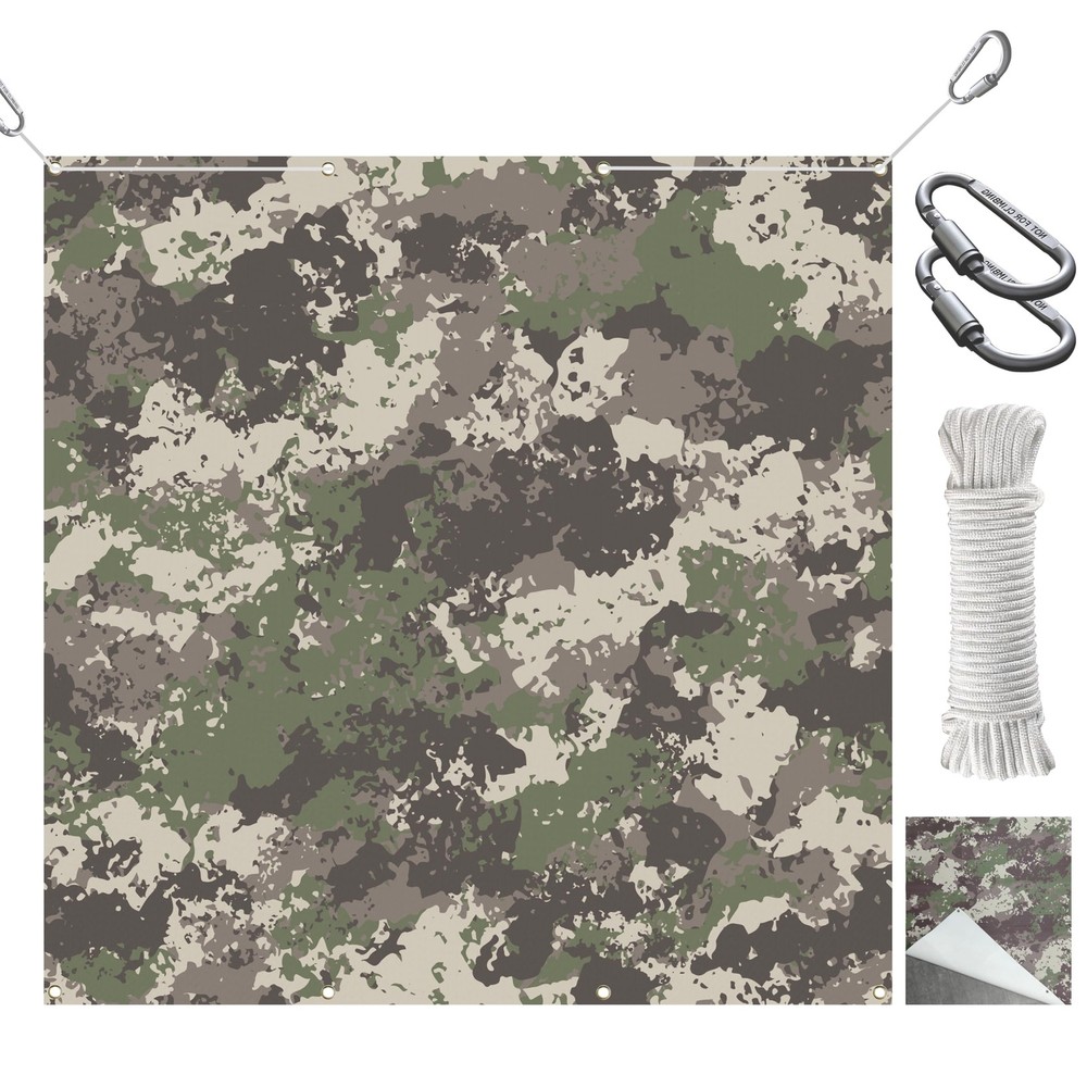 2mm Camouflage Archery Target Backstop Netting