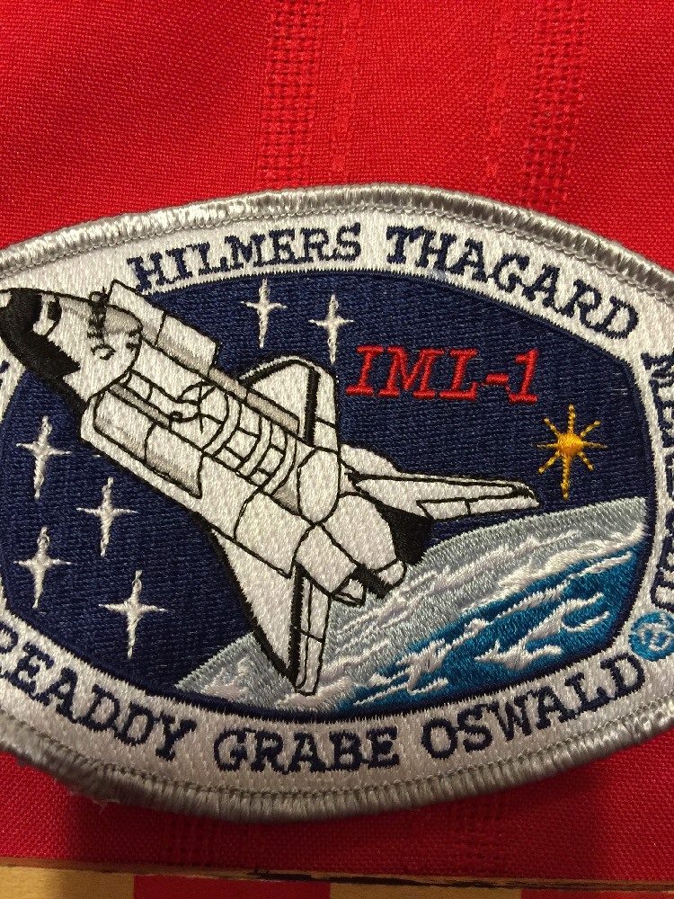 NASA PATCH ~ STS-42 SPACE SHUTTLE DISCOVERY Studied Microgravity IML-1