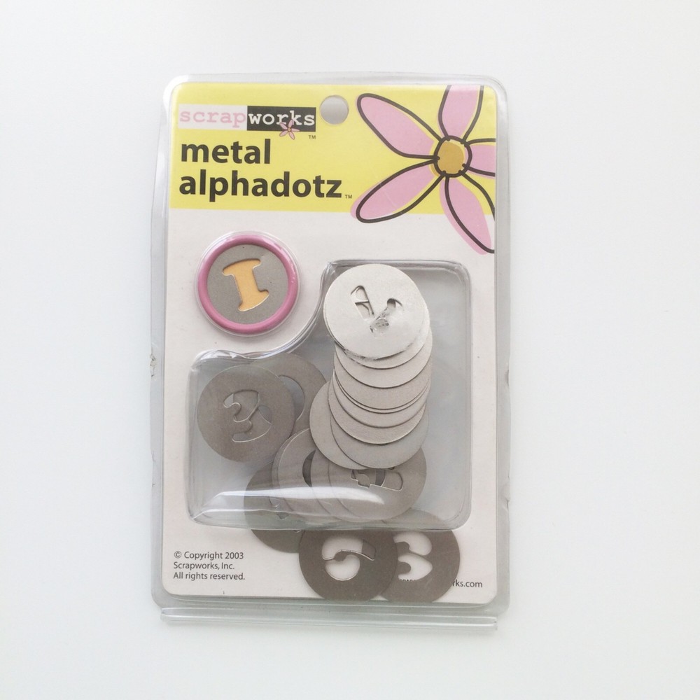 ScrapWorks Metal Alphadotz