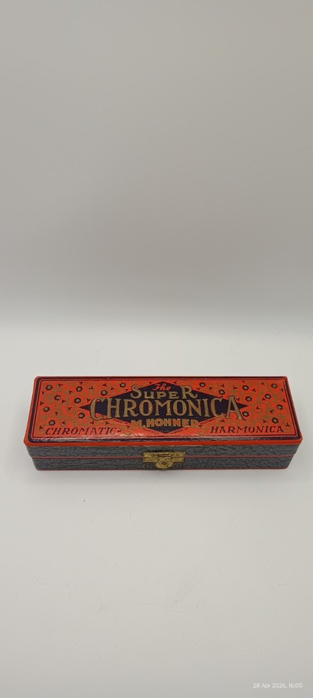 vintage M. Hohner "The Super Chromonica" Chromatic Harmonica