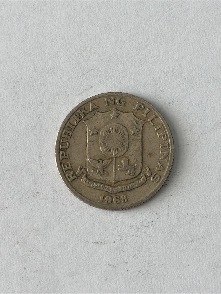 1968 Philippines Coin-10 Sentimos-Circulated