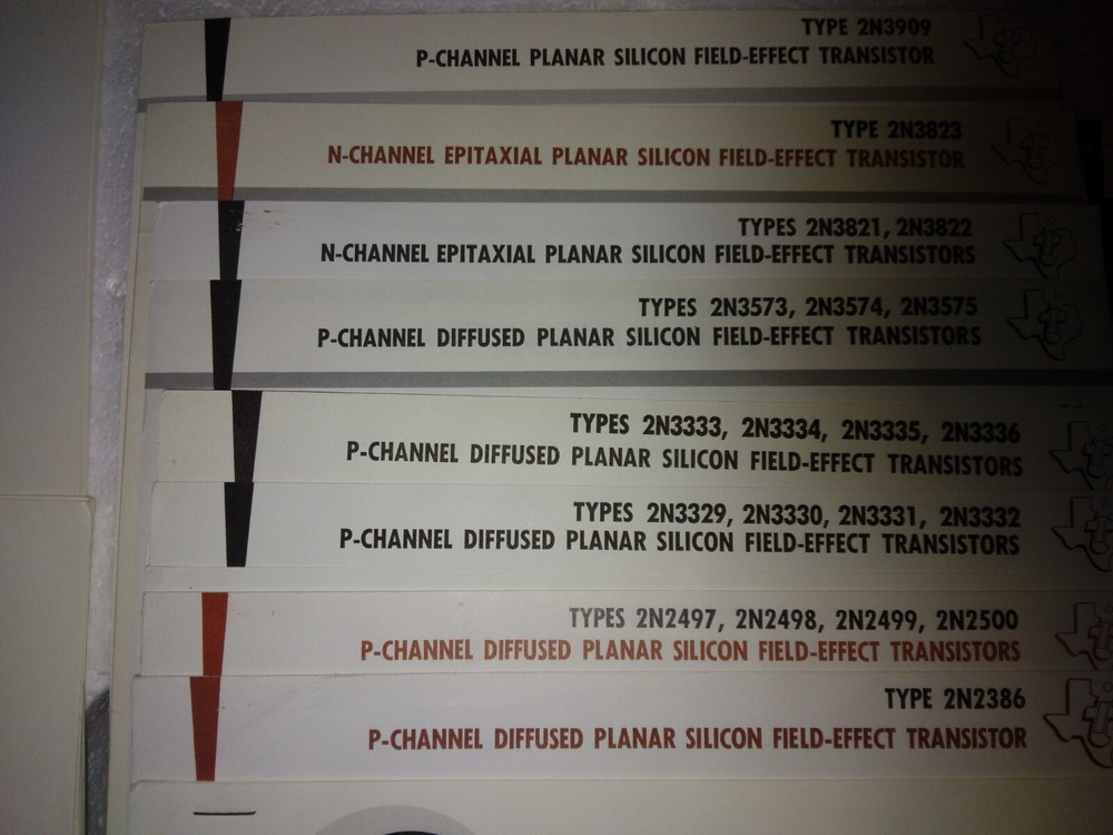 Texas Instruments FET Theory Study + Part Spec Performance Data 50+ Pages 1963