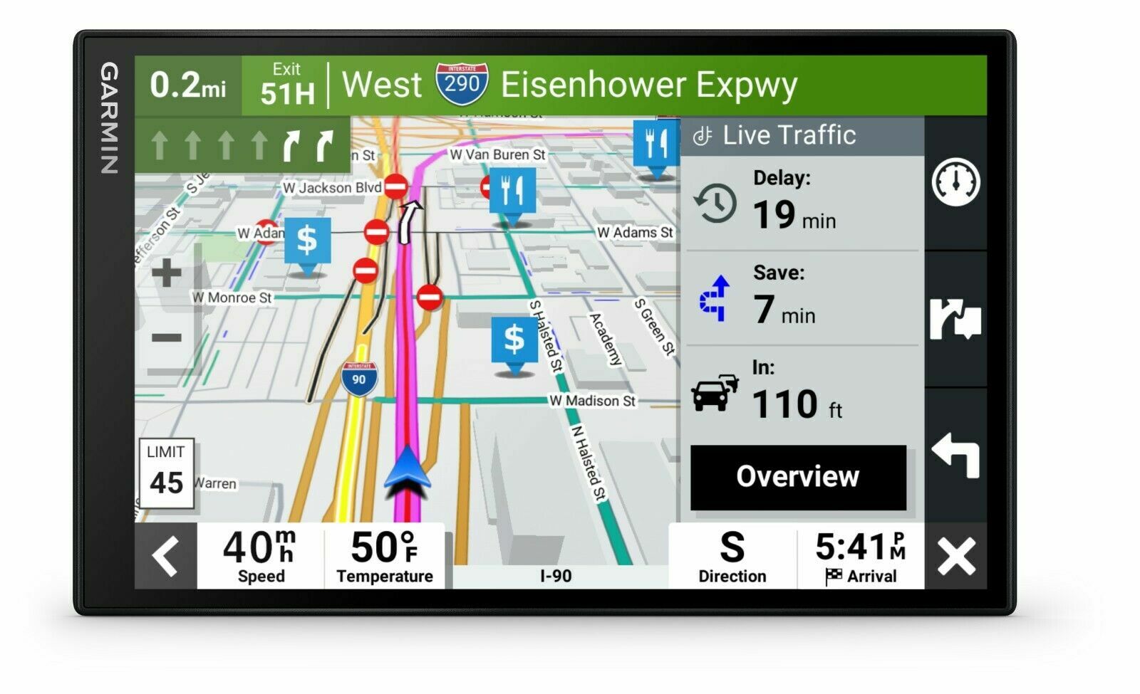 Garmin DriveSmart 86 8" GPS for Automobile with North American Maps 010-02471-00