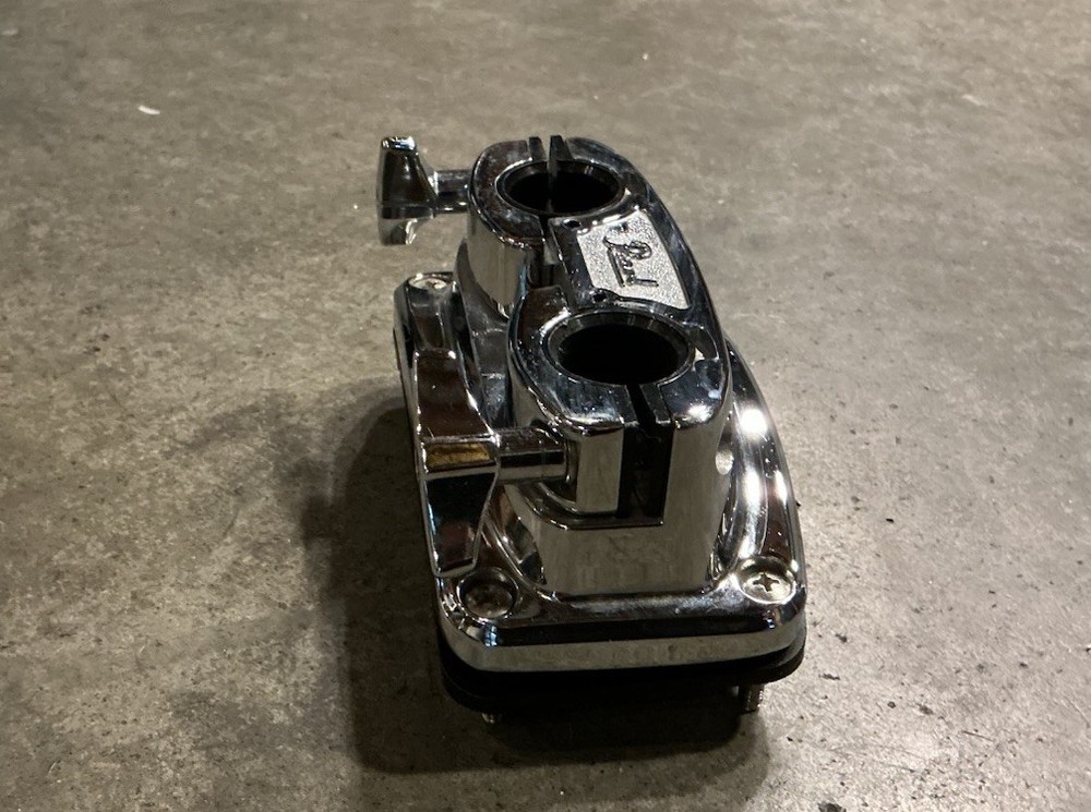 Pearl Bass 2-hole Drum Mount Bracket CHROME 7/8 post #PE2