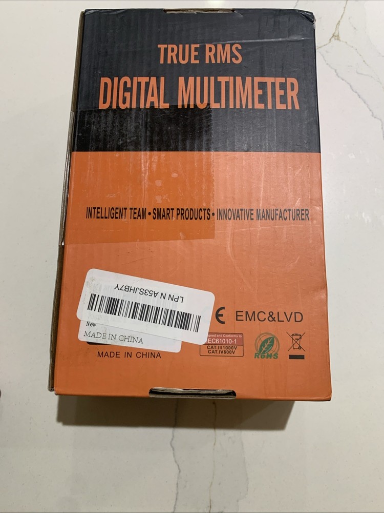 PM18C Digital Multimeter DC AC Voltage Current Tester Manual Range Backlight