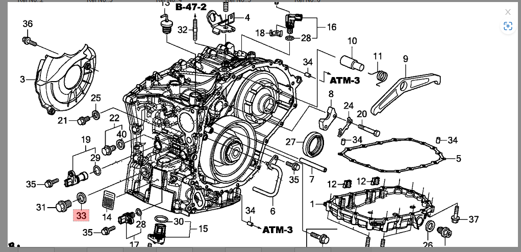 10 PC 20MM OIL DRAIN PLUG CRUSH WASHER GASKETS (P/N 94109-20000) FOR HONDA/ACURA